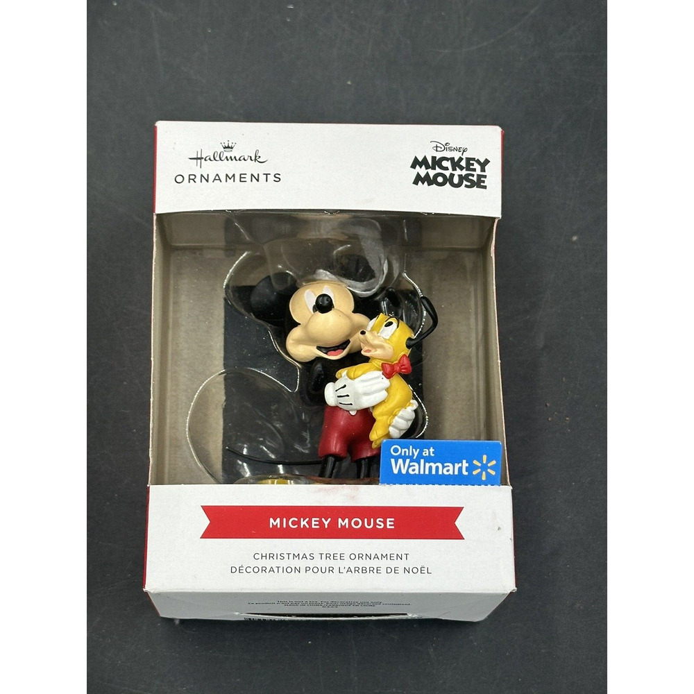 Hallmark Ornaments Disney Mickey Mouse With Pluto